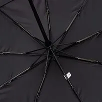 Складной зонт Dome Double с двойным куполом, черный