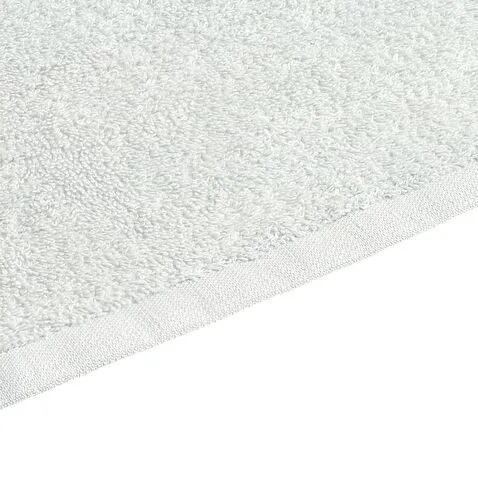 Полотенце махровое «Кронос», большое, светло-серое