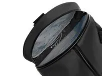 Сумка спортивная TORBER Mobi, чёрный, полиэстер 900D с PU покрытием, 45 х 25 х 25 см