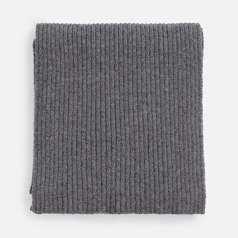 Шарф Laconi, темно-серый меланж