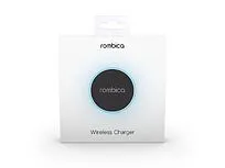 Беспроводное зарядное устройство Rombica  NEO Core Quick c быстрой зарядкой, черный (с лого) (Р)