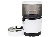 Умная Wi-Fi кормушка IoT Pet Feeder, 3000 мл, белый/черный