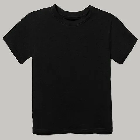 Футболка детская Прима, черный Футболка детская Прима, черный