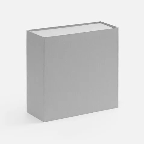 Коробка складная Quadra Fold, серая