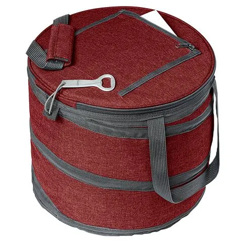 Складная термосумка Coast, бордовая