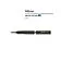Ручка шариковая автоматическая BrunoVisconti® MILANO цвет корпуса черный, 1 мм
