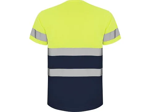 Футболка Delta мужская, нэйви/неоновый желтый