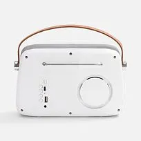 Bluetooth-колонка с радио Retronica, белая