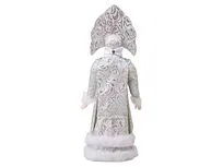 Подарочный набор: кукла фарфоровая, плед флисовый, голубой/синий