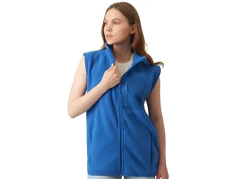 Жилет флисовый Trondheim унисекс, синий классический