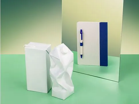 Ручка шариковая MilkMake, синяя