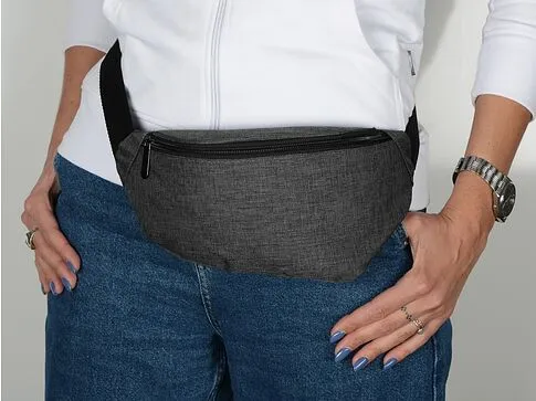 Сумка на пояс Planar, серый