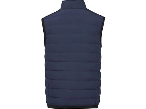 Caltha мужской утепленный пуховый жилет, темно-синий