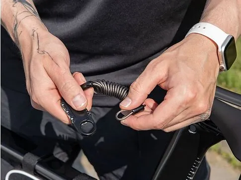 Кодовый замок для велосипеда Velock, черный