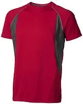 Футболка Quebec Cool Fit из сетчатого материала красный, черный