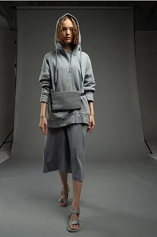 Поясная сумка W2, серая