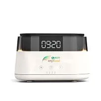 Светодиодный USB увлажнитель-ароматизатор Brava с часами с RGB подсветкой