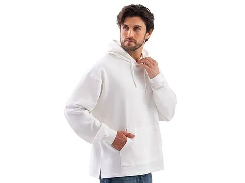 Худи оверсайз Alpha.01 унисекс, молочный