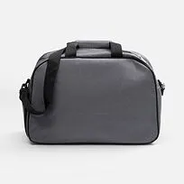 Спортивная сумка Atlantes, светло-серая с черным