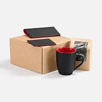 Набор Multimo Tea, черный с красным