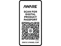 Onyx с 5 панелями Aware™ кепка из переработанных материалов - Белый