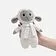 Мягкая игрушка Beastie Toys, овечка с белым шарфом