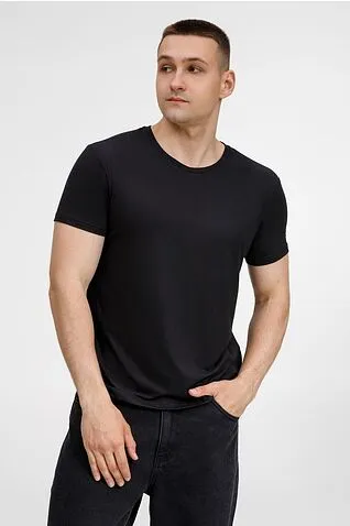 Футболка унисекс Senti, черная