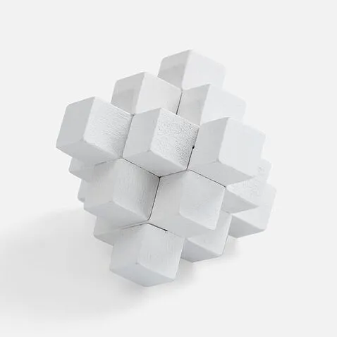 Набор из 3 головоломок Tickler Arcade, белый