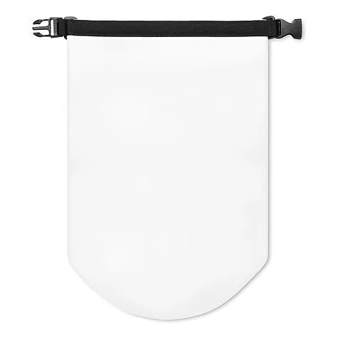 Водонепроницаемый рюкзак из плотного тарпаулина с большим основным отделением, белый Водонепроницаемый рюкзак из плотного тарпаулина с большим основным отделением, белый