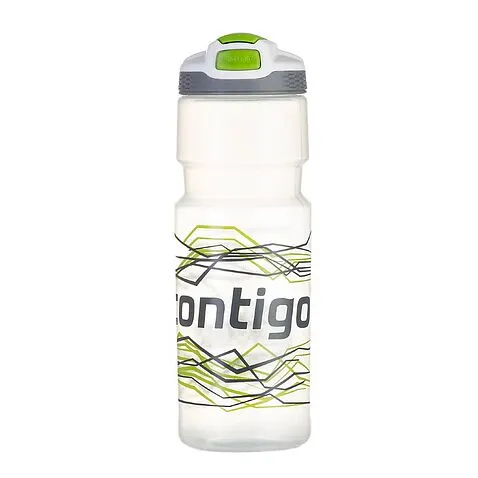 Велосипедная бутылка для воды Devon Citron, белый/зеленый