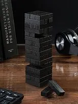 Игра «Деревянная башня мини», черная