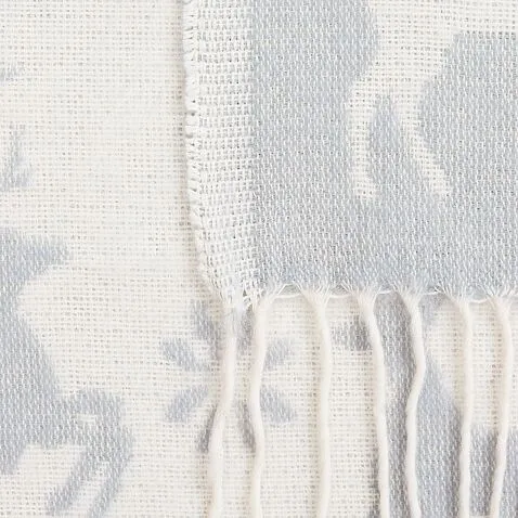 Плед «Скандинавия», серый