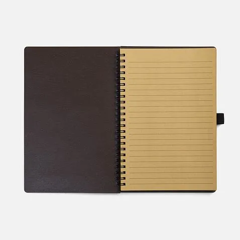 Блокнот на спирали Coffeist, коричневый