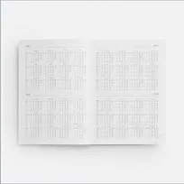 Ежедневник Condor, недатированный, черный