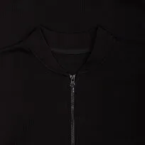 Бомбер унисекс Townie, черный