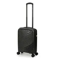Чемодан TORBER СЕЛИГЕР, черный, полипропилен, 55 х 38 х 20,5 см, 35 л