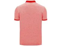 Рубашка поло Bowie мужская, меланжевый красный