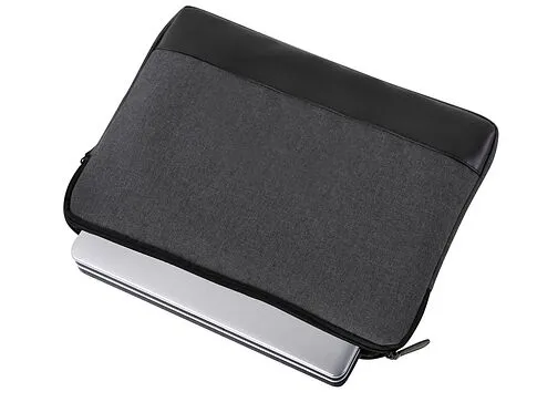 Чехол Fabrizio для ноутбука 15.6, серый/черный