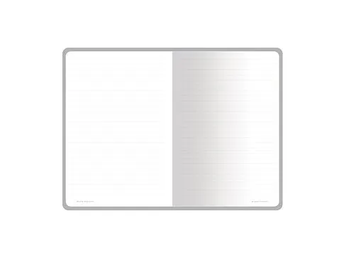 Тетрадь с каменной бумагой А5 Carrara 40 л., линейка, оранжевый