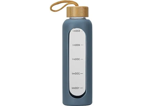 Бутылка из боросиликатного стекла Hangy, 550 мл, антрацит