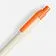 Ручка шариковая MilkMake, оранжевая