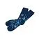 Носки в шаре Снежинка мужские, синий