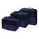 Комплект чехлов для путешествий Easy Traveller, темно-синий