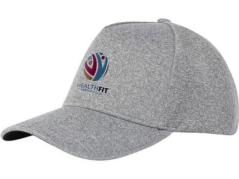 5-панельная стрейчевая кепка Manu, серый яркий