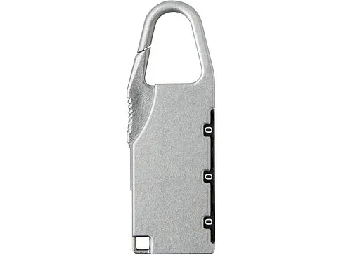 Багажный замок Traveler (Путешественник) - Серебряный