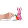 Ножницы и магнит со скрепками Bunny, розовые