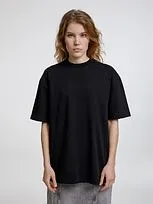 Футболка оверсайз унисекс Sideline, черная