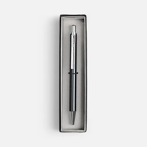 Ручка шариковая Arvent Glossy в футляре, черная