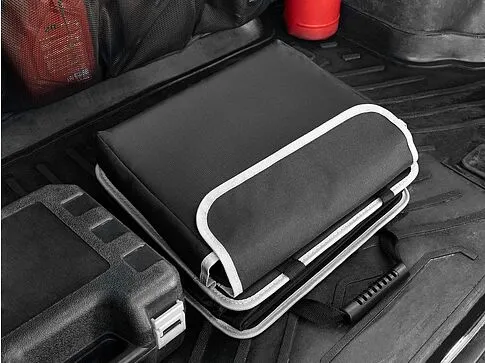 Органайзер в багажник с сумкой-холодильником Arranger, черный с серым