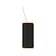 USB хаб с подсветкой лого Reedia S5, 3*USB, 1*Type C, бамбук, черный